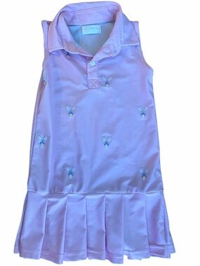Cecil and Lou Girls' Lavender Tennis Polo dress